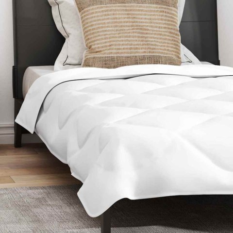 Letnia kołdra z poduszką 2 pcs Biały 155 x 200 cm Mikrofibra Lumarko!