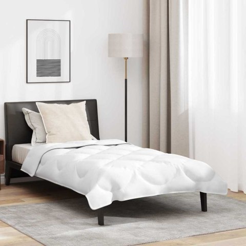Kołdra z Poduszką 2 pcs Biały 155 x 220 cm Mikrofibra Lumarko!