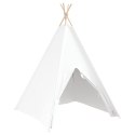 Namiot Teepee Biały 120 x 120 x 150 cm Lumarko!
