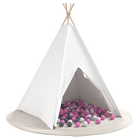 Namiot Teepee Biały 120 x 120 x 150 cm Lumarko!