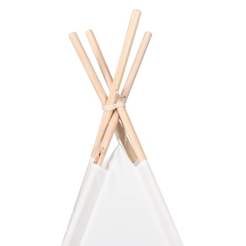 Namiot Teepee Biały 120 x 120 x 150 cm Lumarko!