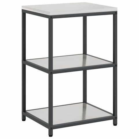 VidaXL Zestaw do przechowywania w kuchni HATTEM 2 pcs srebrny