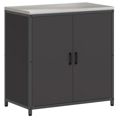 Zestaw do przechowywania w kuchni 3 pcs Czarny 210 x 50 x 92 cm Lumarko!