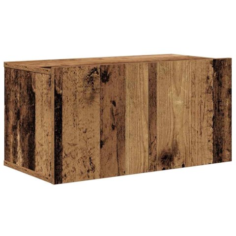 Zestaw szafek RTV 10 pcs Stare drewno 30.5 x 30 x 90 cm Lumarko!