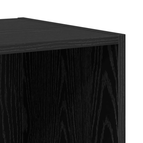 Zestaw szafek RTV 2 pcs Czarny dąb 37 x 37 x 142.5 cm Lumarko!