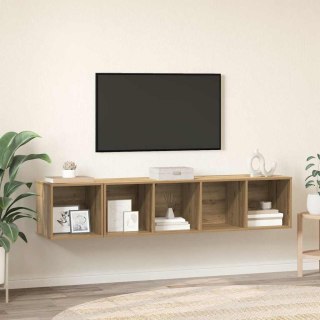 Zestaw szafek RTV 2 pcs dąb artisan 37 x 37 x 142.5 cm Lumarko!