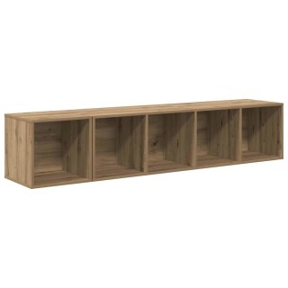Zestaw szafek RTV 2 pcs dąb artisan 37 x 37 x 142.5 cm Lumarko!