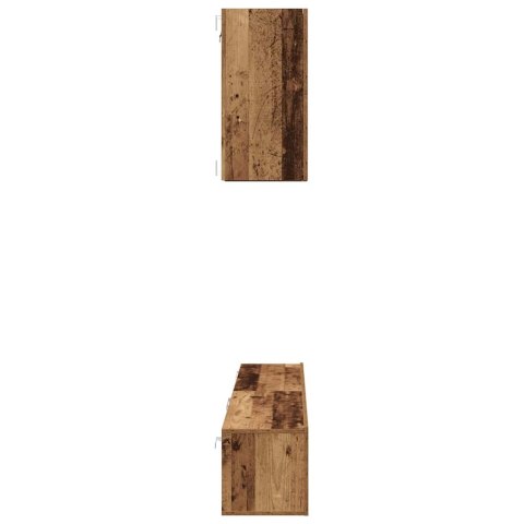Zestaw szafek RTV 5 pcs Stare drewno 100 x 30 x 30 cm Lumarko!