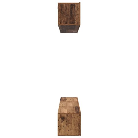 Zestaw szafek RTV 5 pcs Stare drewno 100 x 30 x 30 cm Lumarko!