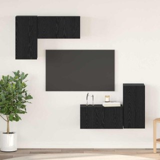 Zestaw szafek RTV 4 pcs Czarny dąb 60 x 30 x 30 cm Lumarko!