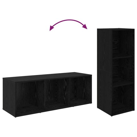 Zestaw szafek RTV 2 pcs Czarny dąb 107 x 35 x 37 cm Lumarko!