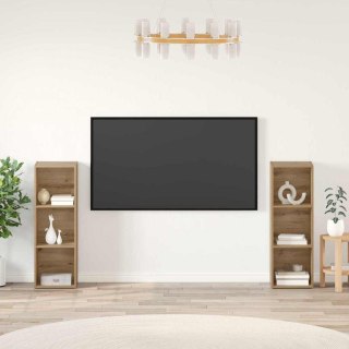 Zestaw szafek RTV 2 pcs dąb artisan 107 x 35 x 37 cm Lumarko!