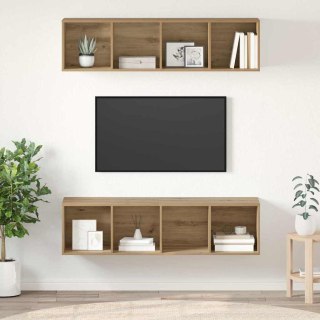 Zestaw szafek RTV 2 pcs dąb artisan 37 x 37 x 142.5 cm Lumarko!