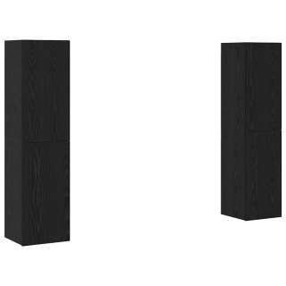 Zestaw szafek RTV 4 pcs Czarny dąb 30.5 x 30 x 60 cm Lumarko!