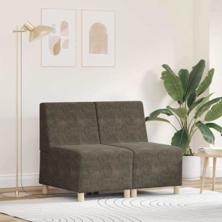 VidaXL Modułowa sofa bez podłokietników 2 pcs Ciemnoszary