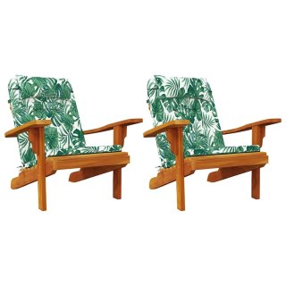 Kwiatowy z poduszką 2 pcs Zielony Lumarko!