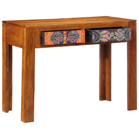 Biurko 100x50x75 cm Lite drewno akacjowe Lumarko!