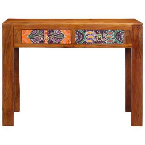 Biurko 100x50x75 cm Lite drewno akacjowe Lumarko!