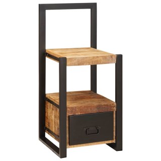 Wieszak 40x40x90 cm Lite Surowe Drewno Mango Lumarko!