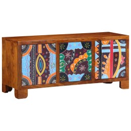 Ławka do przedpokoju 100x35x45 cm Lite drewno akacjowe Lumarko!