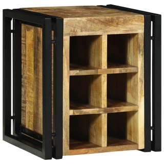 Stojak na Wino 34.5 x 35 x 39 cm Lite Drewno Mango Lumarko!