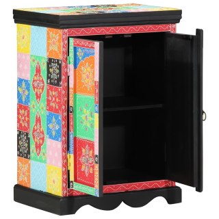 Stolik Konsolowy Wielokolorowy 50x30x75 cm z Drewna Mango Lumarko!