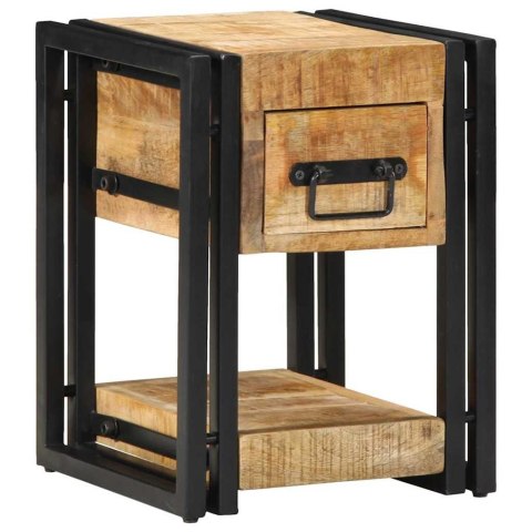 Szafki nocne 2 szt 40x40x40 cm z litego drewna mango Lumarko!