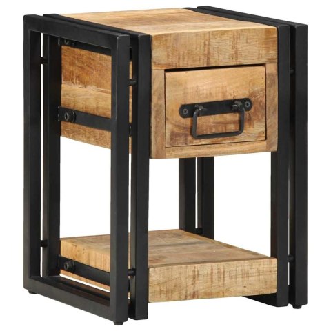 Szafki nocne 2 szt 40x40x40 cm z litego drewna mango Lumarko!