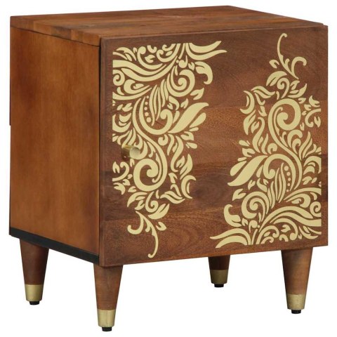 Meble nocne 2 sztuki 40x33x46 cm z litego drewna mango Lumarko!