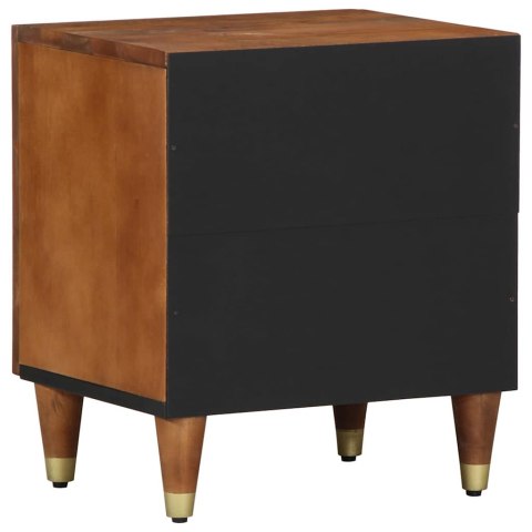 Meble nocne 2 sztuki 40x33x46 cm z litego drewna mango Lumarko!