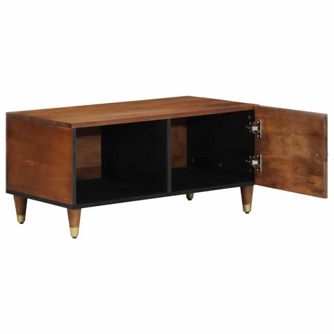 Stolik kawowy 80x50x40 cm z litego drewna mango Lumarko!