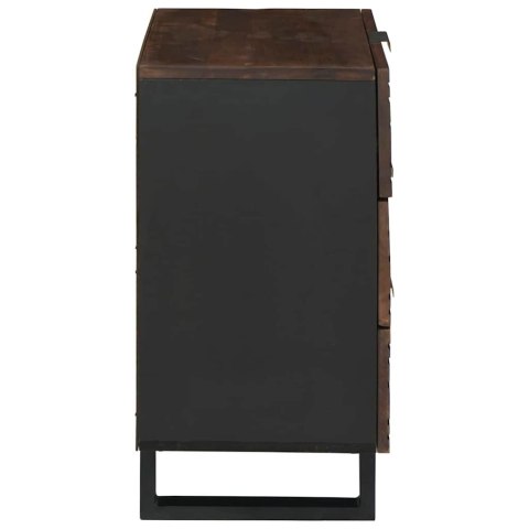 Szafka nocna - 50x33x60 cm z litego drewna mango i drewna inżynieryjnego. Lumarko!