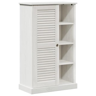 Szafka Łazienkowa Biały 68 x 34 x 110 cm Lite drewno sosnowe Lumarko!