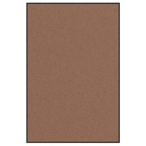 Brązowa wyściółka do drzwi prostokątna 120x180 cm Lumarko!