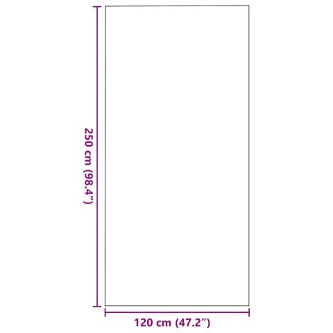 Beżowa Wycieraczka Prostokątna 120x250 cm Lumarko!