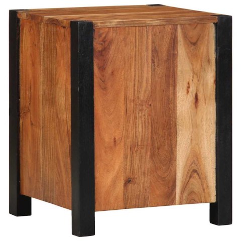 Szuflada nocna 40x35x50 cm z litego drewna akacjowego Lumarko!