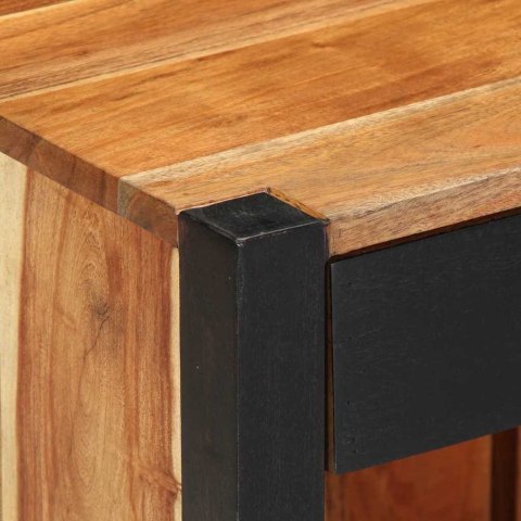 Szuflada nocna 40x35x50 cm z litego drewna akacjowego Lumarko!