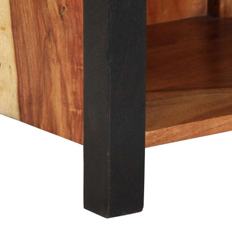 Szuflada nocna 40x35x50 cm z litego drewna akacjowego Lumarko!