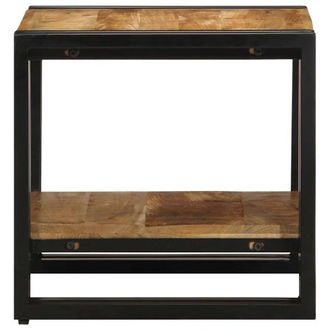 Stolik kawowy vidaXL 40x50x38 cm z litego drewna mango Lumarko!