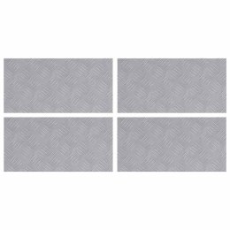 Aluminiowe płytki checker 4 szt. Antypoślizgowe 50x25 cm Lumarko!