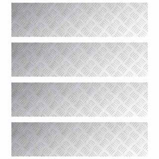 Aluminium 4 sztuki Antypoślizgowe nakładki 100x25 cm Lumarko!