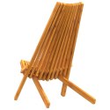 Składane krzesła ogrodowe 2 szt. z litego drewna akacjowego Lumarko!