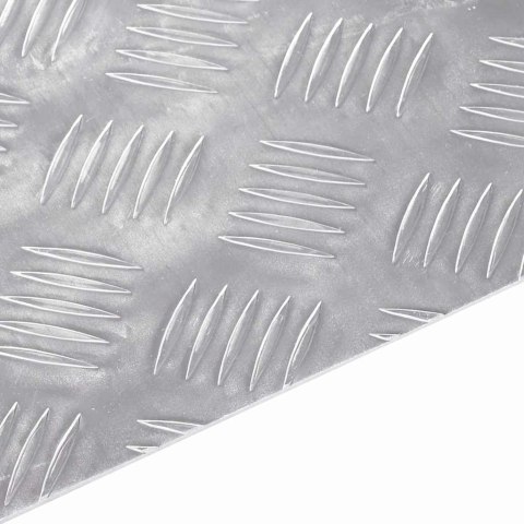 Aluminiowe płyty w kształcie rombu 4 szt. Antypoślizgowe 50x50 cm Lumarko!
