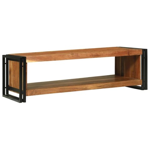 Stolik kawowy 120x50x38 cm z litego drewna akacjowego Lumarko!