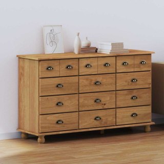 Komoda "ASKIM" 79x40x133,5 cm z Litego Drewna Sosnowego Lumarko!