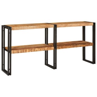 Stół konsolowy 160x33x75 cm z surowego drewna mango Lumarko!