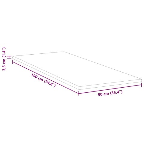 Podkłady na materac Biały 90 x 190 cm Lumarko!