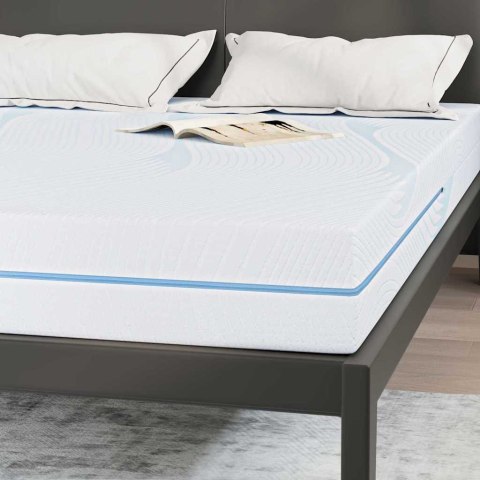 Materac Biały 160 x 200 cm Pianka Lumarko!