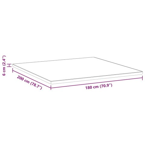 Podkłady na materac Biały i niebieski 180 x 200 cm Lumarko!