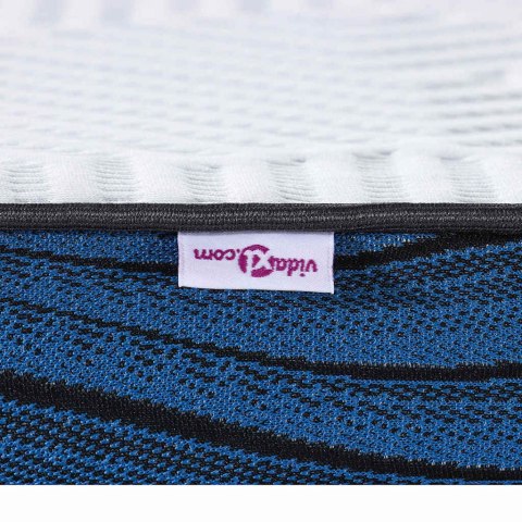 Podkłady na materac Biały i niebieski 200 x 200 cm Lumarko!